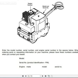 JCB Vibromax Roller 70B Sevice Manual 3