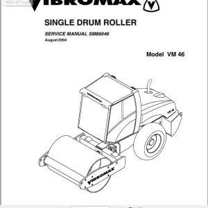 JCB Vibromax Roller VM46 Sevice Manual 1