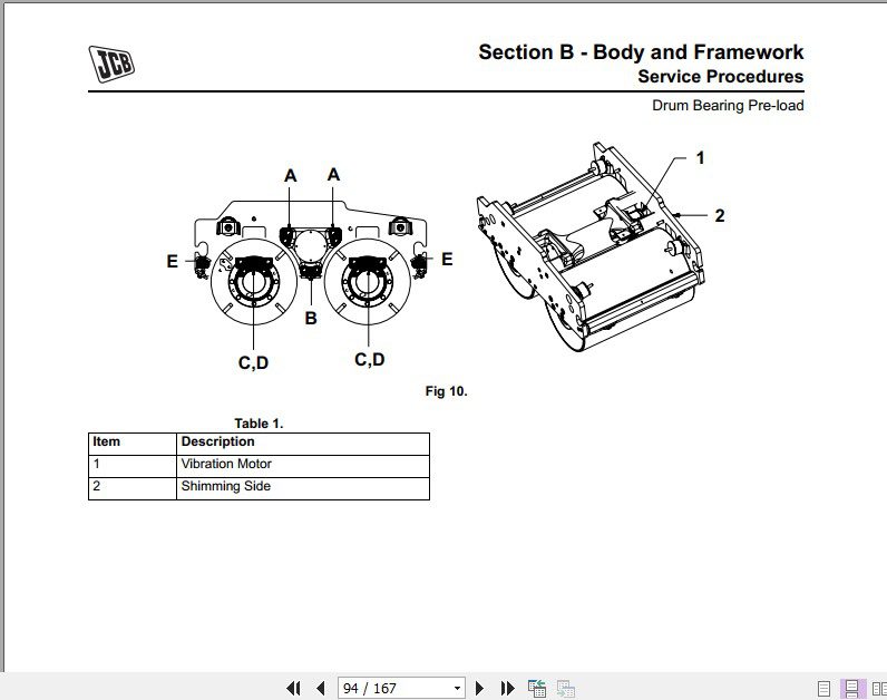 JCB Vibromax Roller VMD70100 Sevice Manual 4