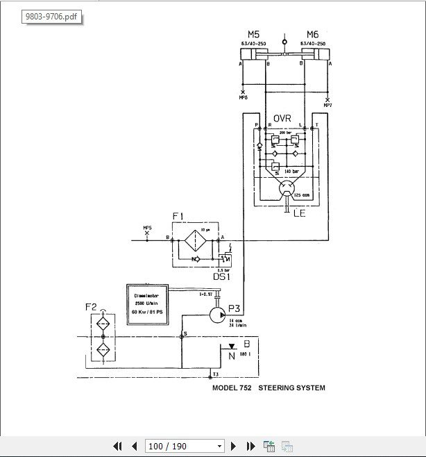 JCB Vibromax Roller VMT850 752 Sevice Manual 4 1