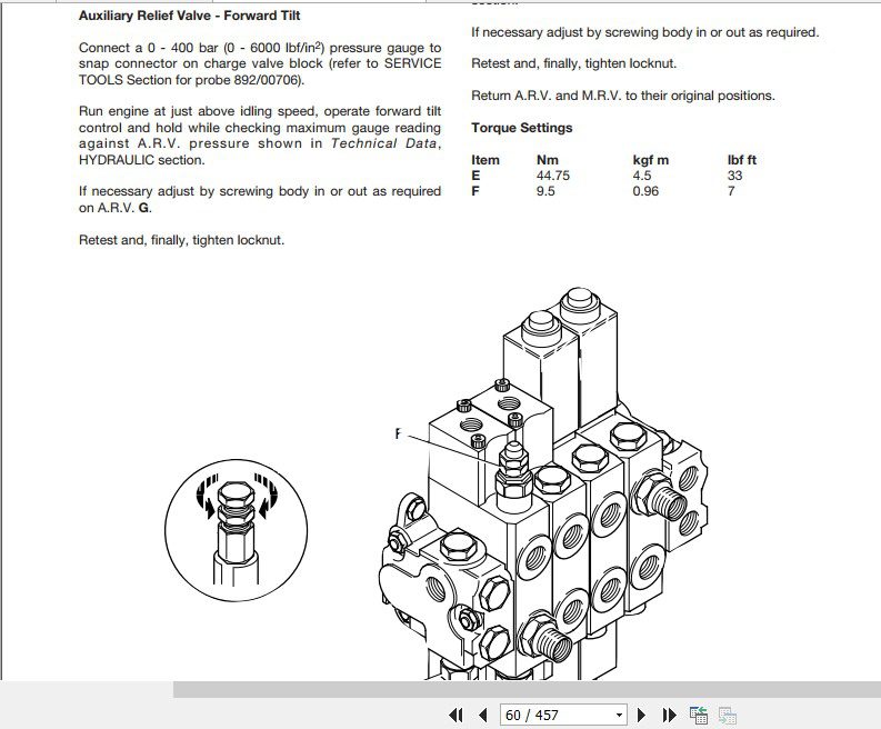 JCB Wheeled Loader 406 407 408 409 Sevice Manual 3