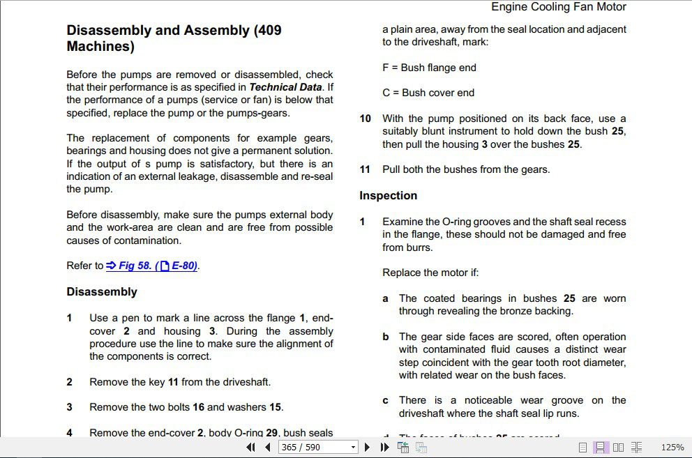 JCB Wheeled Loader 406 409 WLS Tier 3 23 Deutz Sevice Manual 4