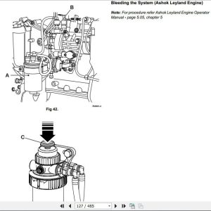 JCB Wheeled Loader 430ZX JC BAI Engine India Sevice Manual 3