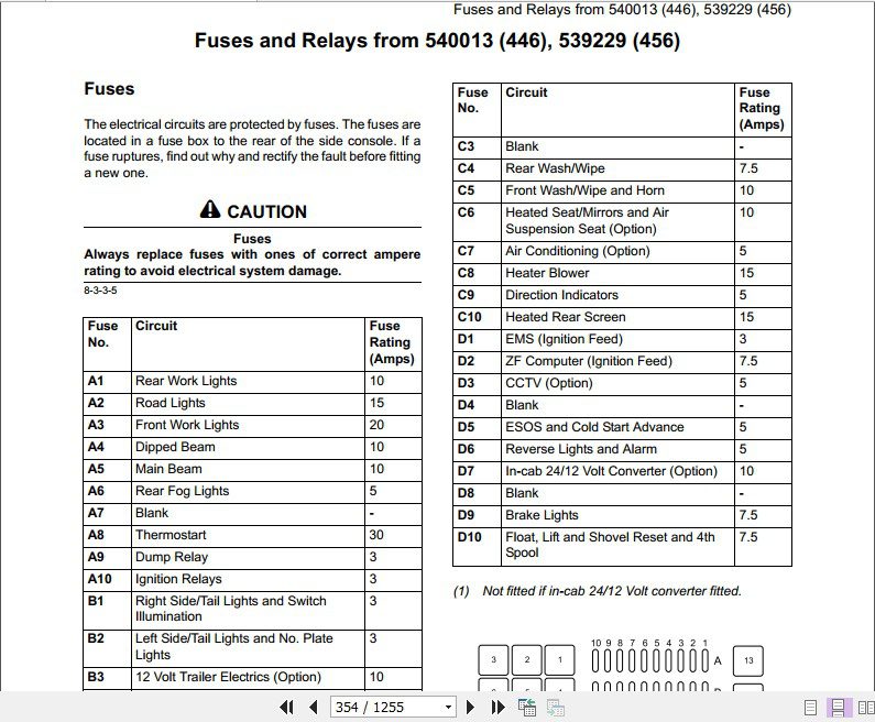 JCB Wheeled Loader 446 456 Sevice Manual 3