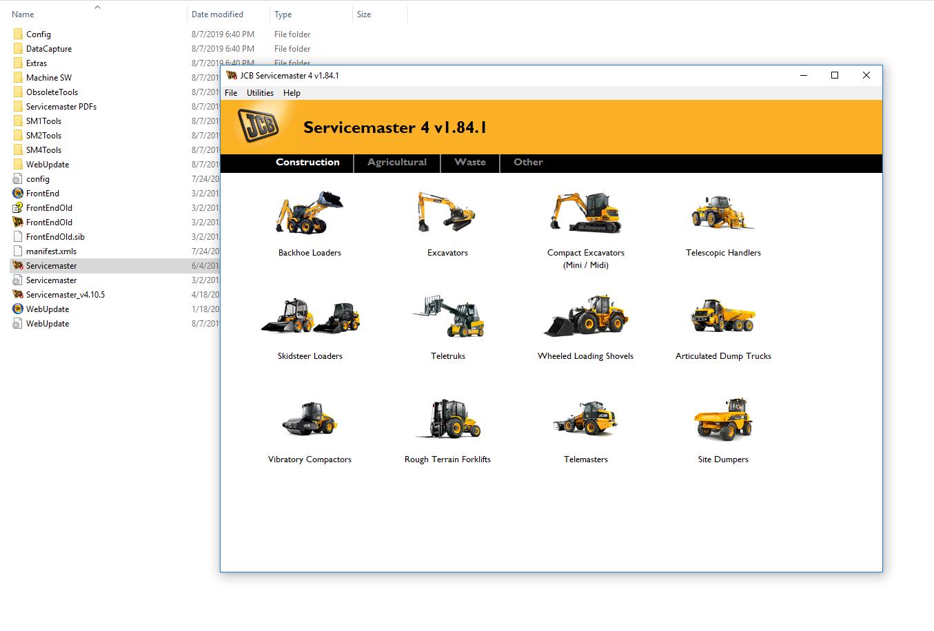 JCB ServiceMaster 4 v1841 082019 Diagnostic2