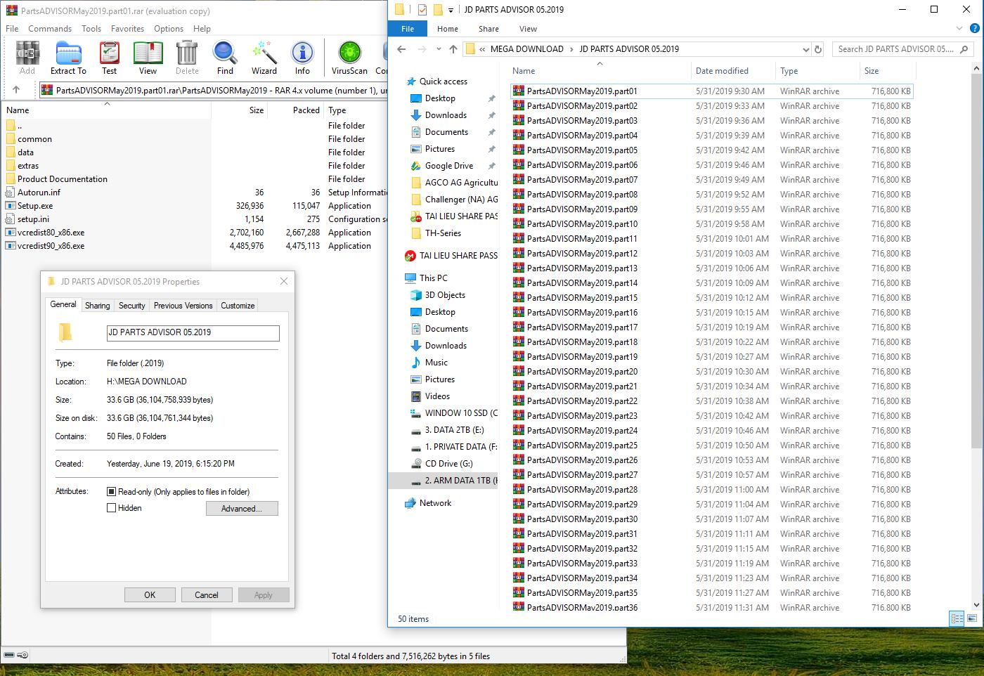 John Deere Hitachi Parts ADVISOR 052019 Offline DVD
