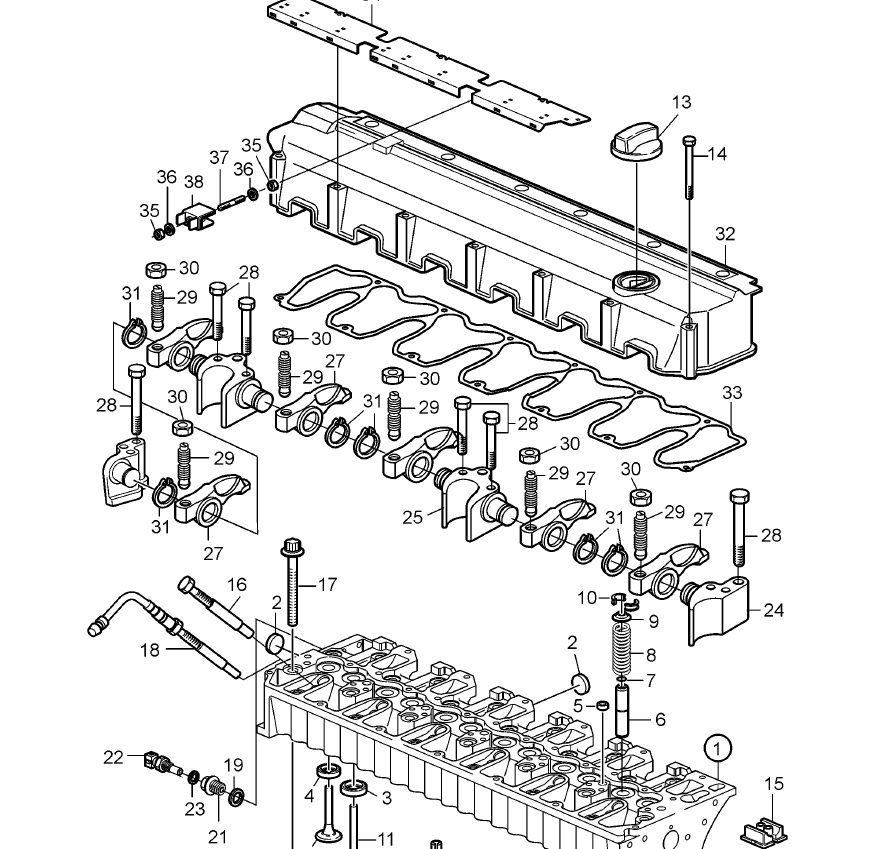 Kalmar DCD 200 300 Parts Manual 920936144 6