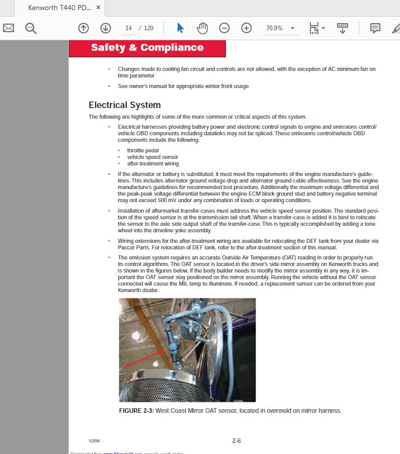 Kenworth T440T470 PDF Body Builder Manual 2010 4