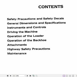 Kobelco Backhoe Loaders 750 760 860 Operators Manual 2