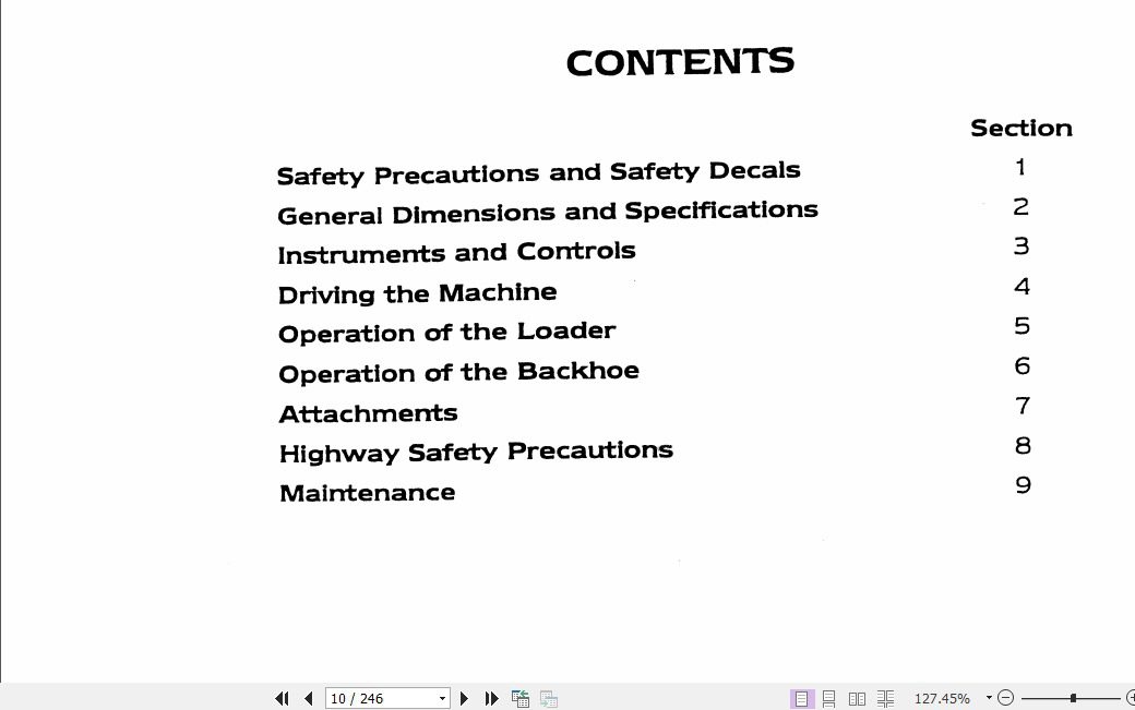 Kobelco Backhoe Loaders 750 760 860 Operators Manual 2