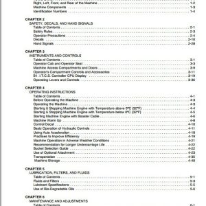 Kobelco Crawler Excavator SK170 8 Tier 3 ROPS Operators Manual 2