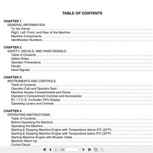 Kobelco Crawler Excavator SK210 8 Tier 3 ROPS Operators Manual 2