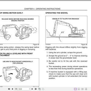 Kobelco Crawler Excavator SK850 Super Acera Tier 3 Operators Manual 3