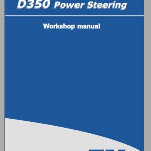 Kobelco Dozer D350 Power Steering Workshop Manual 1