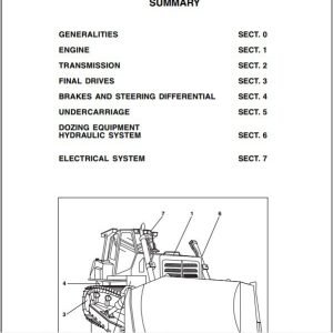 Kobelco Dozer D350 Power Steering Workshop Manual 2