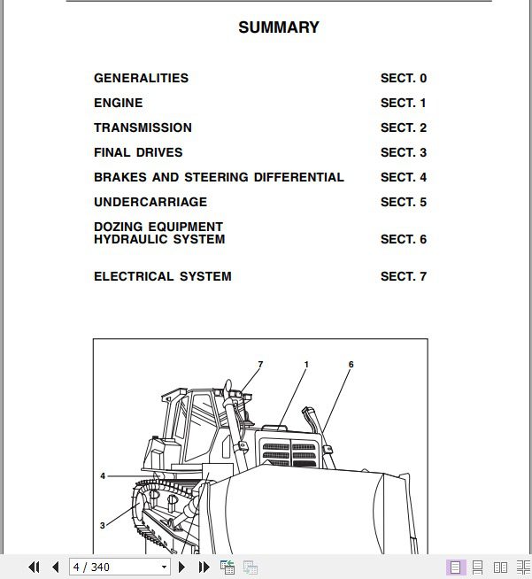 Kobelco Dozer D350 Power Steering Workshop Manual 2