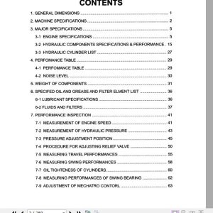 Kobelco Excavator Grand Beetle Minor Change SK YT Series Operators Manual 2