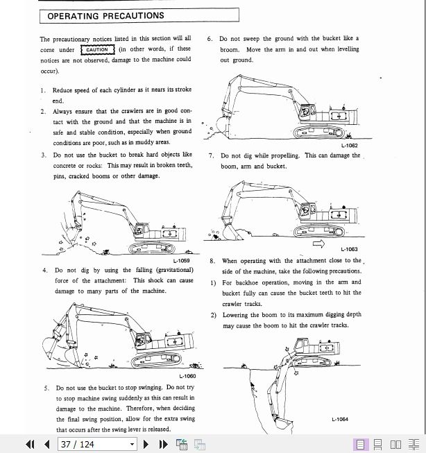 Kobelco Excavator K903B Operators Manual 3