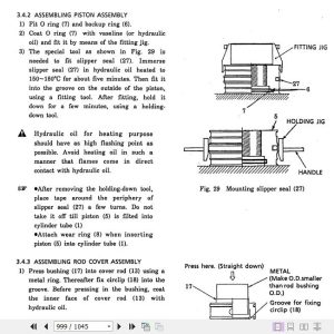 Kobelco Excavator SK100 SK120LC II Service Manual 4