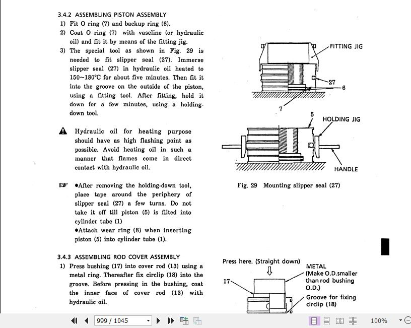 Kobelco Excavator SK100 SK120LC II Service Manual 4