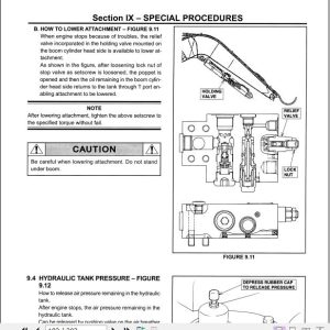 Kobelco Excavator SK115SRDZ 1E Operators Manual 4