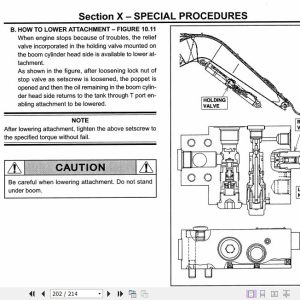Kobelco Excavator SK115SRDZ SK115SRDZ 1E Operators Manual 4