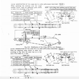Kobelco Excavator SK200 2 SK200LC 2 Nibbler Breaker Service Manual 3