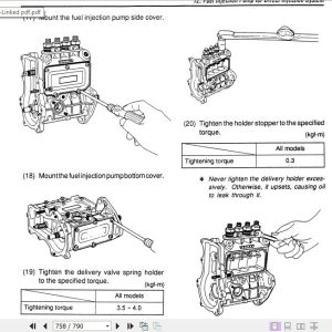 Kobelco Excavator SK25SR SK30SR SK35SR Service Manual 4