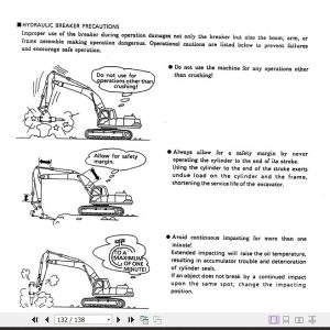 Kobelco Excavator SK400 III SK400LC III Operators Manual 4