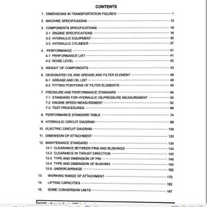 Kobelco Grand Beetle Series Brush Up SK Series Operators Manual 2