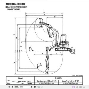 Kobelco Grand Beetle Series Brush Up SK Series Operators Manual 4