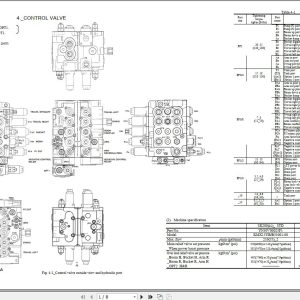 Kobelco Hydraulic Control Valve Technical Manual 1