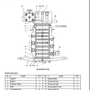 Kobelco Hydraulic Excavator 17SR Tier 4 Shop Manual 3