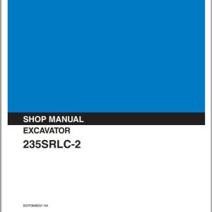 Kobelco Hydraulic Excavator 235SRLC 2 Shop Manual 1