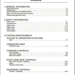 Kobelco Hydraulic Excavator 260SRLC 3 Tier 4 Operators Manual 2