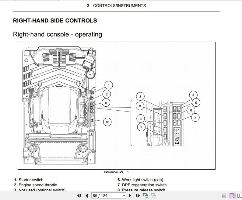 Kobelco Hydraulic Excavator 260SRLC 3 Tier 4 Operators Manual 3