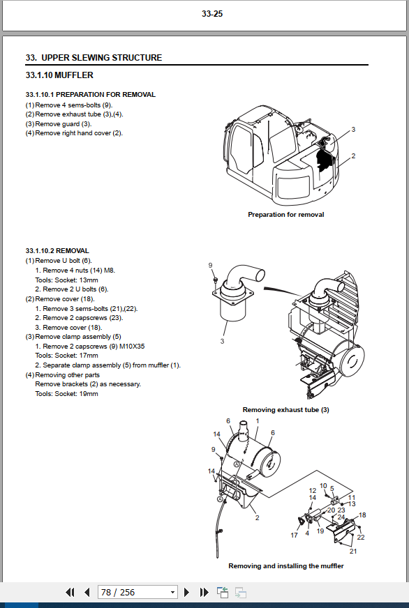 Kobelco Hydraulic Excavator 80CS 2 Acera Service Manual 3