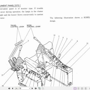 Kobelco Hydraulic Excavator K903 II Operators Manual 3