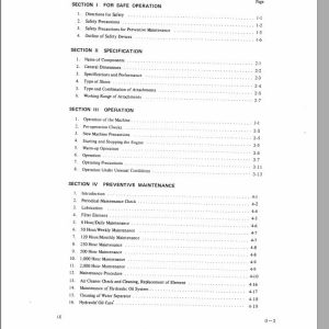 Kobelco Hydraulic Excavator K903C Operators Manual 2