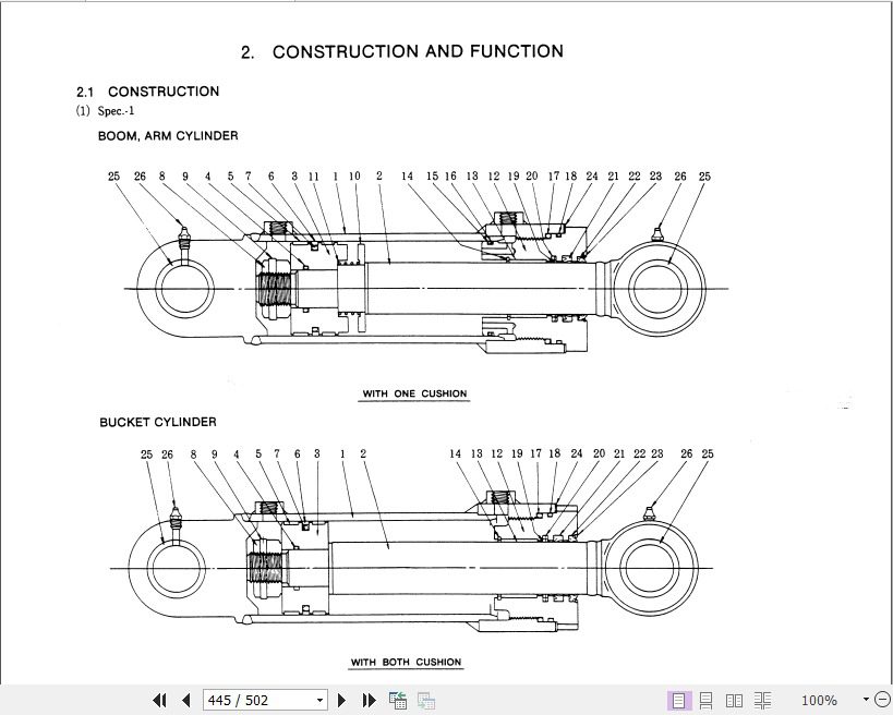 Kobelco Hydraulic Excavator K904E K905A Service Manual 4