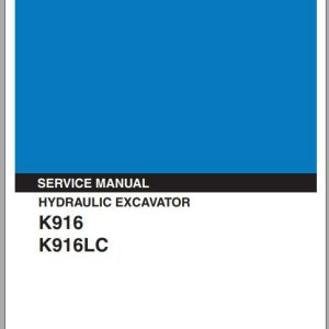 Kobelco Hydraulic Excavator K916 K916LC Service Manual 1