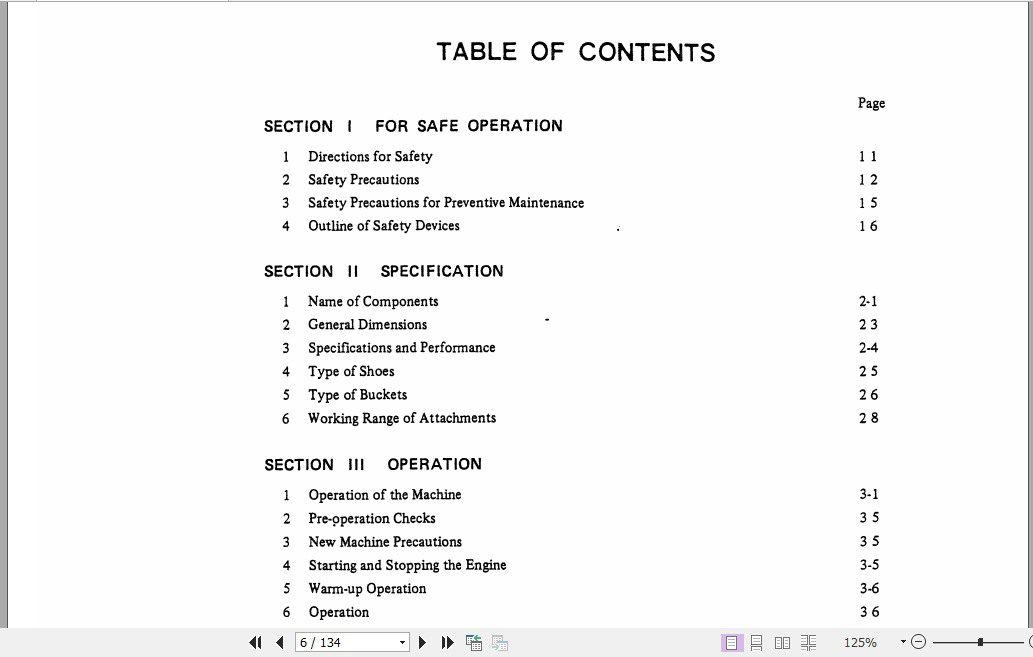 Kobelco Hydraulic Excavator K935 Operators Manual 2