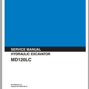 Kobelco Hydraulic Excavator MD120LC Service Manual 1