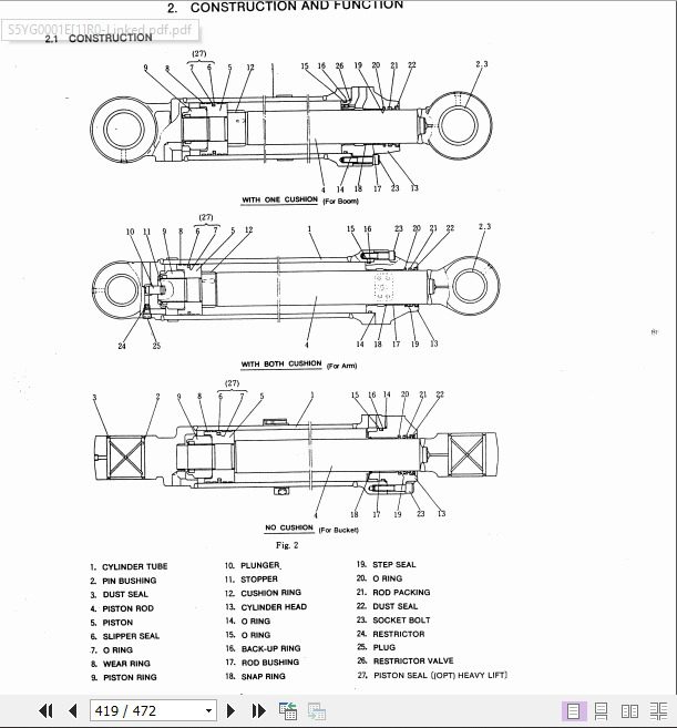Kobelco Hydraulic Excavator MD180LC Service Manual 4
