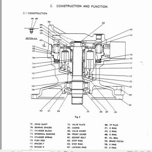 Kobelco Hydraulic Excavator MD320B Shop Manual 4