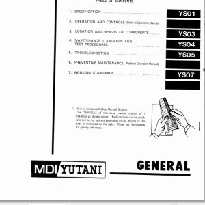 Kobelco Hydraulic Excavator MD450BLC Service Manual 2