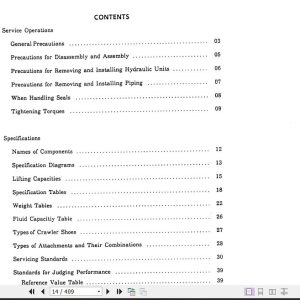 Kobelco Hydraulic Excavator SK013 SK015 Service Manual 2