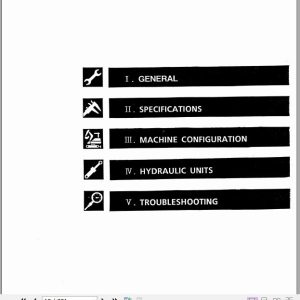 Kobelco Hydraulic Excavator SK024 SK027 SK032 Shop Manual 2