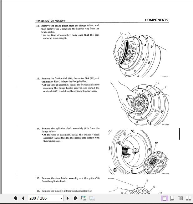 Kobelco Hydraulic Excavator SK025 SK030 SK035 Service Manual 3