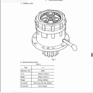 Kobelco Hydraulic Excavator SK100 III Service Manual 3